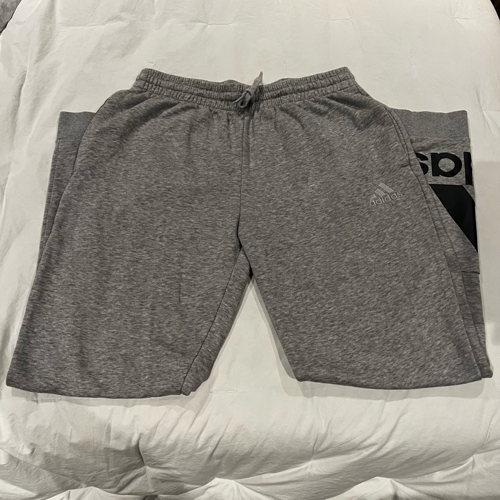 Adidas Men's Athletic Gray Sweatpants